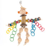 Tiaki jouet pour oiseaux robot man env. 33x28cm Tiaki jouet pour oiseaux robot man env. 33x28cm