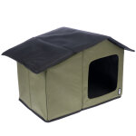 Tiaki maison pour chats camo 58x42x37cm
