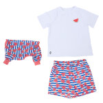 Tiaki pet & parent pyjama pour parents de chien en look partenaire, melon - taille s + t - shirt pour ...