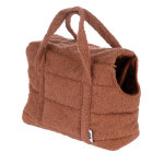 Tiaki sac de transport teddy pour chiens cuivre : ca. 40x20x30cm
