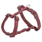 Trixie harnais premium h, sangria taille : m - l : 52 - 75cm / 20mm pour chiens