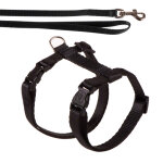 Trixie harnais et laisse pour chat - noir Trixie harnais et laisse pour chat - noir