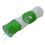 Tunnel à bruissement chenille l 100 x l 24 cm - pour chat Tunnel à bruissement chenille l 100 x l 24 cm - pour chat