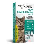 Vetocanis rpulsif anti - puces et tiques pipettes spot - on pour chat 4x1, 2ml