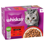 12x85g whiskas 1 + s�lection classique en sauce - p�t�e pour chat