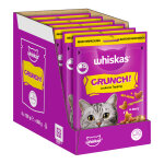 Whiskas crunch poulet, dinde, canard pour chat - 6 x 100 g