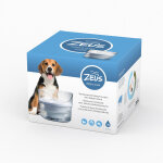 Zeus fresh & clear avec protection anti - �claboussures fontaine � eau 1, 5�l chien