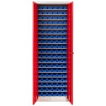 Armoires � 2 portes avec 114 bacs de rangement mw tools debk95d