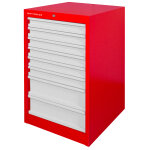 Armoires d'atelier � 8 tiroirs serie dek largeur 590 mm profondeur 628 mm hauteur 950 mm mw tools delk8 ...