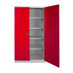 Armoire de rangement 2 portes 1100x580x1920mm mw tools dek11058