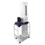 Aspirateur  copeaux bois pro 1900m / h 1, 5 kw 230v buse et moteur 180 inclinable holzkraft asa1901 ...