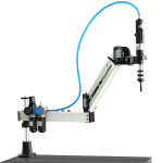 Bras de taraudage pneumatique de m3 � m12 400 rpm 6 bar port�e effective 900 mm avec 6 douilles de taraudage ...