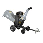 Broyeur de branches essence 15cv 420cc 150mm avec dmarrage lectrique torros hhk150