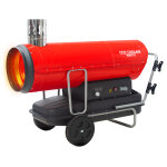 Chauffage diesel indirect 50 kw avec pompe danfoss et �vacuation des fum�es mw tools wdi170