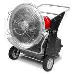 Canon � chaleur infrarouge fioul 40kw silencieux et mobile mw tools wd135i