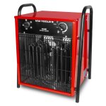 Chauffage électrique de chantier soufflant 15kw 400v portable mw tools wel15 Chauffage électrique de chantier soufflant 15kw 400v portable mw tools wel15