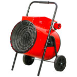 Chauffage �lectrique de chantier soufflant orientable 30kw 400v mobile mw tools wel30t