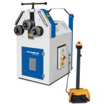 Cintreuse � 3 galets �lectrique avec 2 galets motoris�s positionnement horizontal vertical 1, 5 kw 400v ...