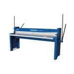 Cisaille guillotine manuelle largeur du travail 1500 mm �paisseur 1, 5 mm avec but�e 500 mm metallkraft ...