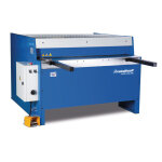 Cisaille guillotine motorise largeur du travail 1250 mm paisseurs jusque 3 mm bute manuelle 3 kw 400v ...