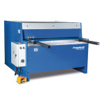 Cisaille guillotine motorise largeur du travail 1250 mm paisseurs jusque 4 mm bute manuelle 4 kw 400v ...