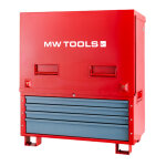 Coffre de chantier m�tal 905l avec 4 tiroirs mw tools mwb905t