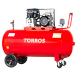 Compresseur mobile  entranement par courroie  huile cuve 270 l 3 kw / 4 ch 10 bars 520 l / min 400v ...