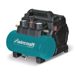 Compresseur silencieux sans huile cuve 6 l 0, 6 kw / 0, 81ch 111 l / min 8 bars 230v aircraft airboy ...