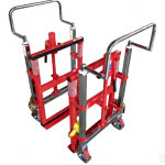 Diable �l�vateur jumel� hydraulique 1, 8 t hauteur de levage 250mm mw tools vhz1800