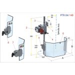 Ecrans de protection pour petites perceuses tecnopiu ptr 04 / 140