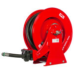 Enrouleur adblue 15 m � 3 / 4 20 bars acier peint avec enroulement automatique et support mural fixe ...