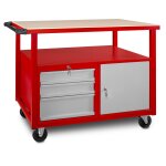 tabli mobile 3 tiroirs + 1 armoire mw tools dew12060l