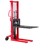 Gerbeur manuel 1000kg hauteur de levage 1600mm m�t simple mw tools ms1016