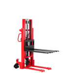 Gerbeur manuel leve rapide 1000 kg 2000 mm avec double mt mw tools ms1020