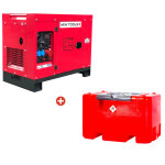Groupe électrogène diesel 10kw + station de ravitaillement 440l mw tools dg100epack2 Groupe électrogène diesel 10kw + station de ravitaillement 440l mw tools dg100epack2