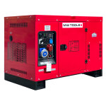Groupe lectrogne insonoris diesel 13kw 230v + 15kw 400 v 5p mw tools dg150ep