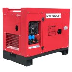Groupe électrogène insonorisé diesel 8kw 230v + 10kw 400v mw tools dg100e Groupe électrogène insonorisé diesel 8kw 230v + 10kw 400v mw tools dg100e