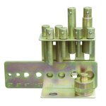 Jeu de poin�ons 8 pi�ces diam�tre 10 - 30mm pour presse d'atelier mw tools cat - set