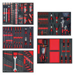 Modules outils en mousse 212 pices starter - idal servante et tabli - starter complet et prt  l'usage ...