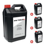 Pack de 4 x 5l d'huile hydraulique hydro 46 mw tools pack hydro 46 20l