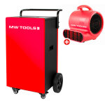 Pack d�shumidificateur 90l / jour bdm90n + ventilateur s�cheur de sol rv4000 mw tools bdm90nsetr