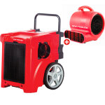 Pack d�shumidificateur pro 50l / jour bdp50 + ventilateur s�cheur de sol rv380 mw tools bdp50setr