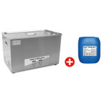 Pack nettoyeur � ultrasons 30l professionnel + 5l de nettoyant ecoplus mw tools ucc030pack