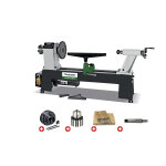Pack tour � bois 305x460mm + mandrin 100 mm + jeu 8 burins + mandrin � couronne + arbre holzstar db460xl ...