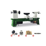 Pack tour � bois 355x510mm + mandrin 100 mm + jeu 8 burins + mandrin � couronne + arbre holzstar db510 ...