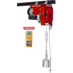 Palan �lectrique � c�ble 300kg 60m 1, 5 kw 230 v t�l�commande sans fil type infinity mw tools shi300 ...