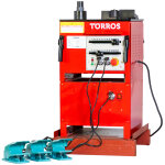 Plieuse cisaille fer � beton �lectrique pour cintrage barres d'armature de 6 � 25 mm angles de 0� � 180� ...