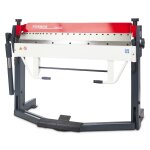 Plieuse de tle manuelle et  pied largeur du travail 1270 mm 0 - 135 paisseurs jusque 2 mm segments ...