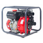 Pompe � eau motopompe thermique essence 18. 000 l / h 7 ch raccord 2 hauteur de refoulement 75 m mw tools ...