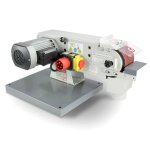 Ponceuse � bande d'�tabli pour m�taux avec bande abrasive 100x1220 mm 19 m / s 1, 5 kw 400v torros bs100122 ...
